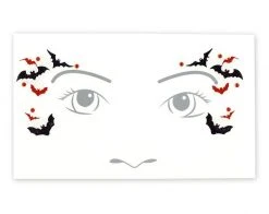 Spirit Halloween Kids Vampire Face Tattoo Decal