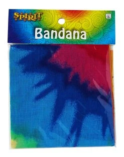 Spirit Halloween Tie Dye Bandana -HALLOWEEN COSTUMES Sales 01267426 b