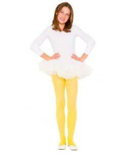 Spirit Halloween Kids Yellow Tights