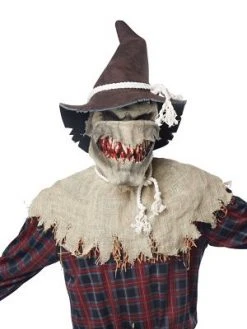 Spirit Halloween Animotion Scarecrow Full Mask -HALLOWEEN COSTUMES Sales 01274620 c