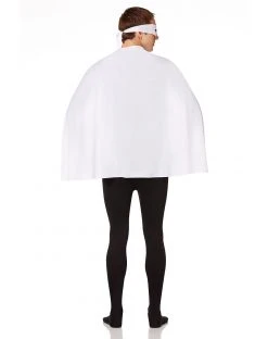 Spirit Halloween White Superhero Costume Kit -HALLOWEEN COSTUMES Sales 01276799 d