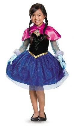 Spirit Halloween Kids Traveling Anna Ballerina Costume - Frozen
