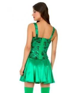Spirit Halloween Riddler Corset - Batman -HALLOWEEN COSTUMES Sales 01281989 b