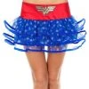 Spirit Halloween Adult Ribboned Wonder Woman Tutu Skirt - DC Comics -HALLOWEEN COSTUMES Sales 01284975 a