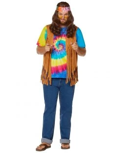 Spirit Halloween Adult Groovy Vest Plus Size