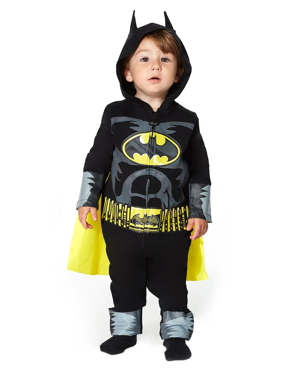 Spirit Halloween Baby Batman Coverall Costume - DC Comics 3 Spirit Halloween Baby Batman Coverall Costume - DC Comics