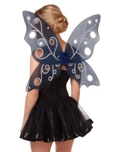 Spirit Halloween Midnight Fairy Wings