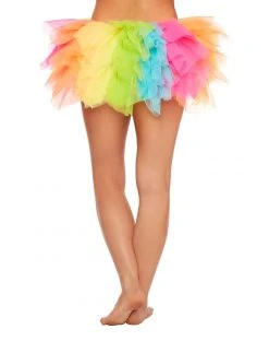 Spirit Halloween Rainbow Shredded Tutu -HALLOWEEN COSTUMES Sales 01309434 b