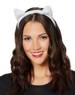 Spirit Halloween White Cat Ears