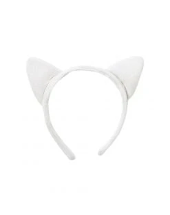 Spirit Halloween White Cat Ears -HALLOWEEN COSTUMES Sales 01310119 c