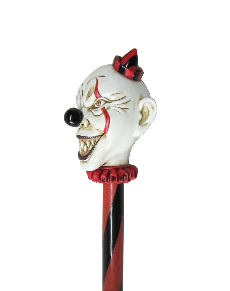 Spirit Halloween Scary Clown Staff 4 Spirit Halloween Scary Clown Staff - Image 2