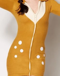Spirit Halloween Adult Cozy Fawn Costume 14 Spirit Halloween Adult Cozy Fawn Costume -HALLOWEEN COSTUMES Sales 01311349 b
