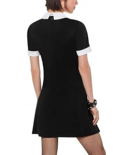 Spirit Halloween Black Collared Dress -HALLOWEEN COSTUMES Sales 01315480 c