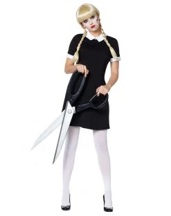 Spirit Halloween Black Collared Dress -HALLOWEEN COSTUMES Sales 01315480 d