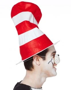 Spirit Halloween Cat In The Hat Nose - Dr. Seuss 6 Spirit Halloween Cat In The Hat Nose - Dr. Seuss -HALLOWEEN COSTUMES Sales 01318021 b