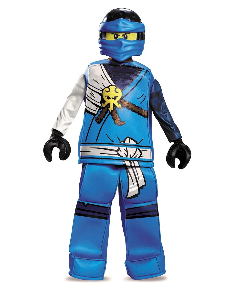 Spirit Halloween Kids Jay Costume - LEGO Ninjago 3 Spirit Halloween Kids Jay Costume - LEGO Ninjago