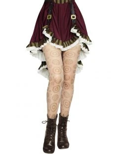 Spirit Halloween Steampunk Gear Tights