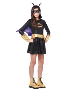 Spirit Halloween Kids Batgirl Dress Costume - DC Comics