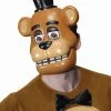 Spirit Halloween Freddy Fazbear Half Mask - Five Nights at Freddy's 2 Spirit Halloween Freddy Fazbear Half Mask - Five Nights at Freddy's -HALLOWEEN COSTUMES Sales 01326057 a