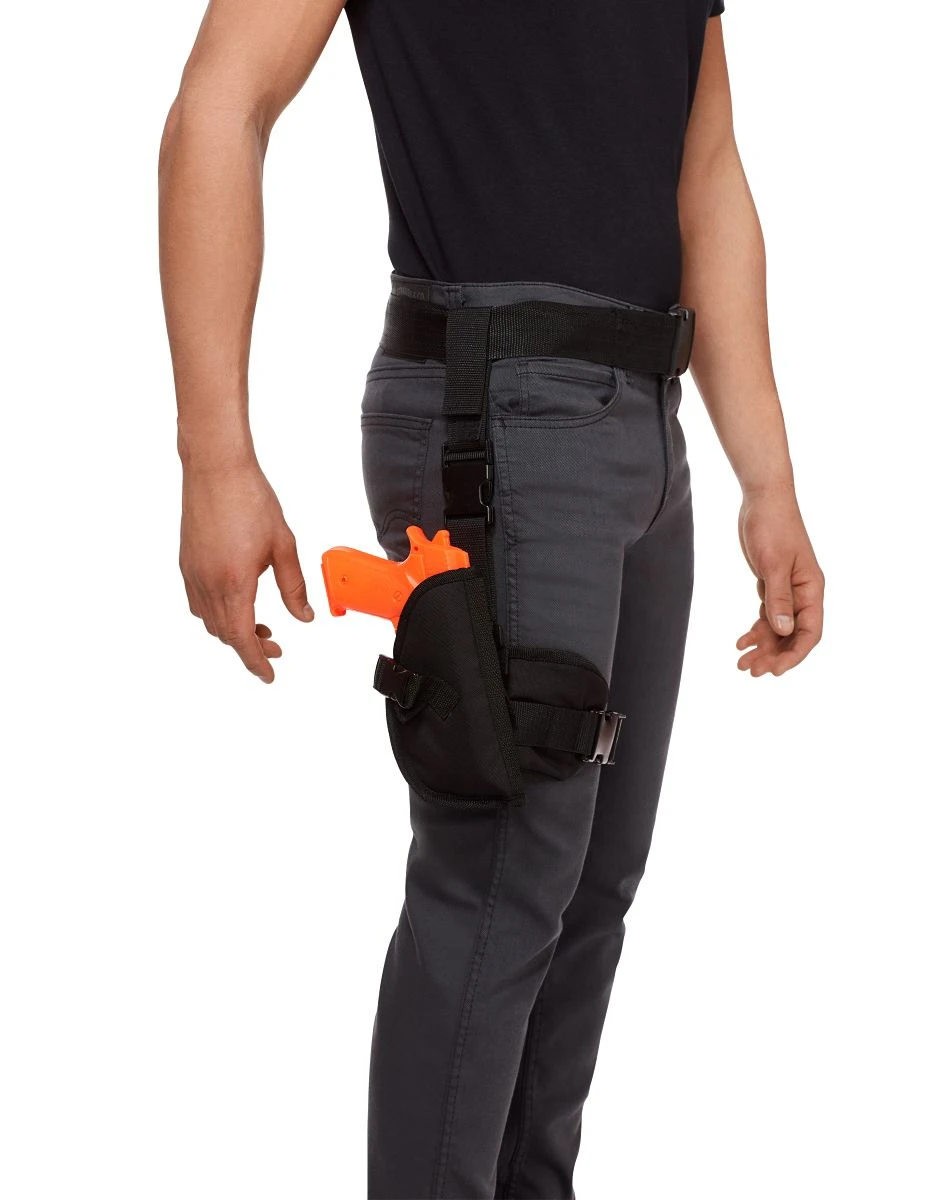 Spirit Halloween Police Belt with Leg Holster 3 Spirit Halloween Police Belt with Leg Holster