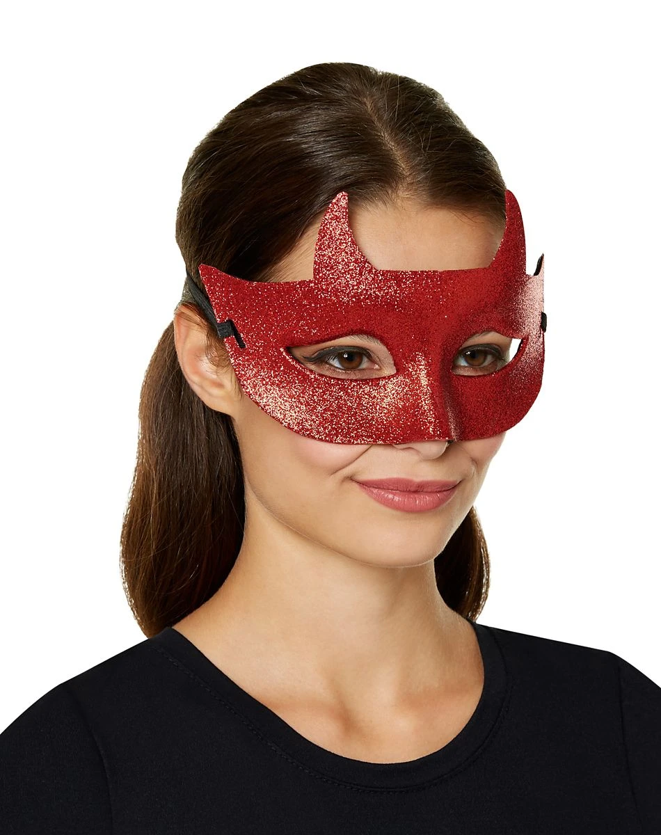 Spirit Halloween Red Devil Half Mask 4 Spirit Halloween Red Devil Half Mask - Image 2
