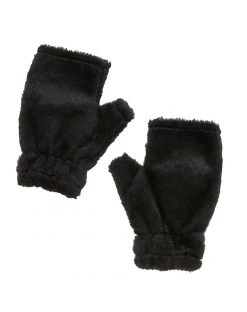 Spirit Halloween Kids Faux Fur Black Kitty Paws -HALLOWEEN COSTUMES Sales 01330398 c