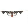 Spirit Halloween Black Lace Vampire Choker 2 Spirit Halloween Black Lace Vampire Choker -HALLOWEEN COSTUMES Sales 01330786 a