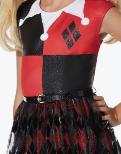 Spirit Halloween Kids Harley Quinn Dress - DC Comics 7 Spirit Halloween Kids Harley Quinn Dress - DC Comics -HALLOWEEN COSTUMES Sales 01332626 c