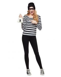 Spirit Halloween Adult Burglar Costume