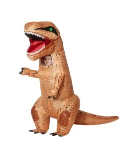 Spirit Halloween Adult Donny The Dinosaur Inflatable Costume