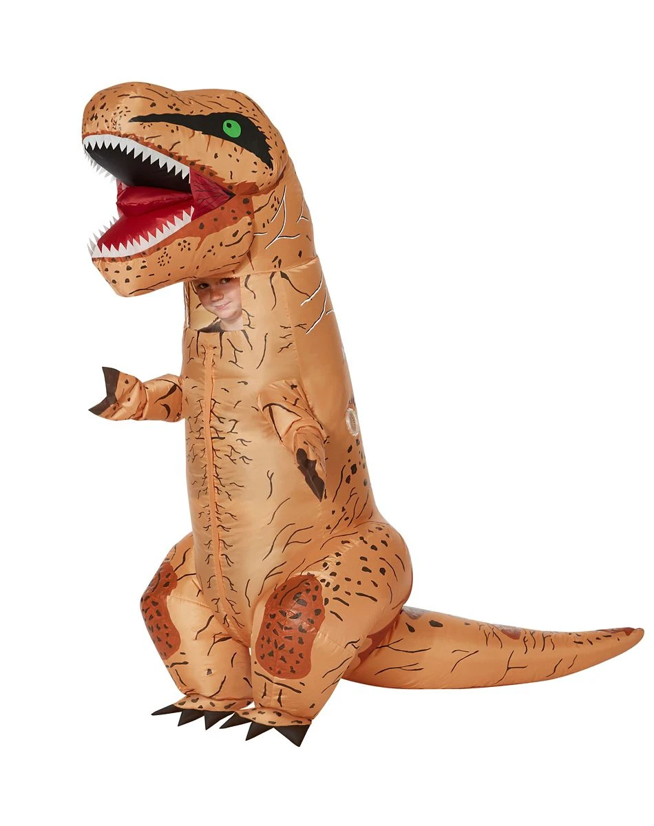 Spirit Halloween Kids Donny The Dinosaur Inflatable Costume 3 Spirit Halloween Kids Donny The Dinosaur Inflatable Costume
