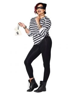 Spirit Halloween Adult Burglar Costume -HALLOWEEN COSTUMES Sales 01339837 a