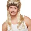 Spirit Halloween Blonde Mullet Wig -HALLOWEEN COSTUMES Sales 01340132 a