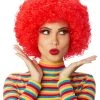 Spirit Halloween Red Curly Wig -HALLOWEEN COSTUMES Sales 01340272 a