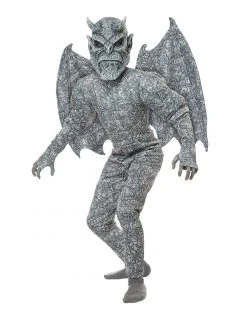 Spirit Halloween Kids Ghastly Gargoyle One Piece Costume