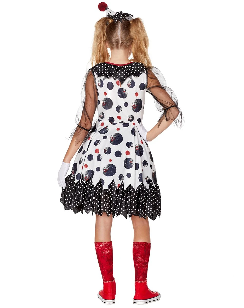 Spirit Halloween Kids Creepy Clown Costume 6 Spirit Halloween Kids Creepy Clown Costume - Image 4