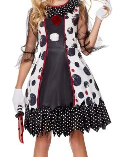 Spirit Halloween Kids Creepy Clown Costume 8 Spirit Halloween Kids Creepy Clown Costume -HALLOWEEN COSTUMES Sales 01344928 d
