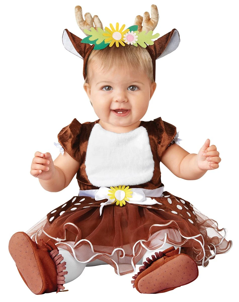 Spirit Halloween Baby Fawn Dress Costume 3 Spirit Halloween Baby Fawn Dress Costume