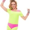 Spirit Halloween Neon Green Crop Top 1 Spirit Halloween Neon Green Crop Top -HALLOWEEN COSTUMES Sales 01346832 a