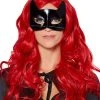 Spirit Halloween Black Cat Eye Half Mask -HALLOWEEN COSTUMES Sales 01347830 a