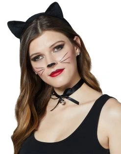 Spirit Halloween Bell Bow Choker Necklace