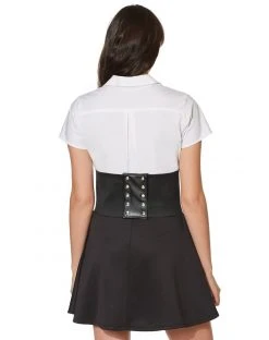 Spirit Halloween Black Waist Cincher 6 Spirit Halloween Black Waist Cincher -HALLOWEEN COSTUMES Sales 01348705 b