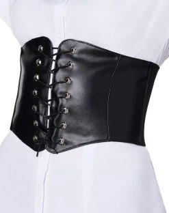 Spirit Halloween Black Waist Cincher 7 Spirit Halloween Black Waist Cincher -HALLOWEEN COSTUMES Sales 01348705 c