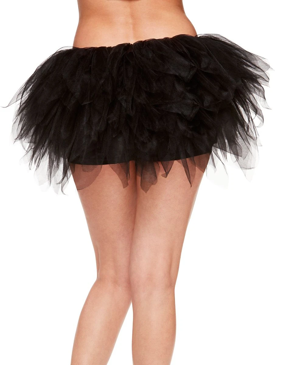 Spirit Halloween Black Shredded Tutu 4 Spirit Halloween Black Shredded Tutu - Image 2