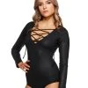 Spirit Halloween Adult Black Lace Up Bodysuit 2 Spirit Halloween Adult Black Lace Up Bodysuit -HALLOWEEN COSTUMES Sales 01351790 a
