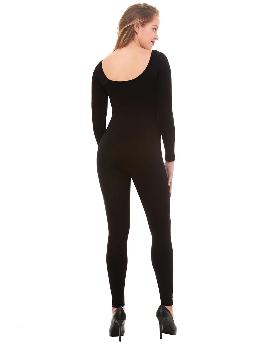 Spirit Halloween Black Seamless Catsuit 4 Spirit Halloween Black Seamless Catsuit - Image 2