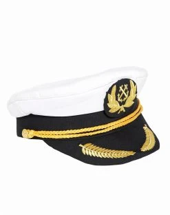 Spirit Halloween Deluxe Captain Hat