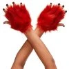Spirit Halloween Faux Fur Fox Gloves -HALLOWEEN COSTUMES Sales 01352319 a