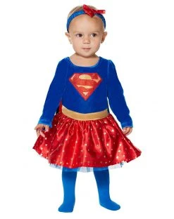Spirit Halloween Baby Supergirl Dress Costume - DC Comics