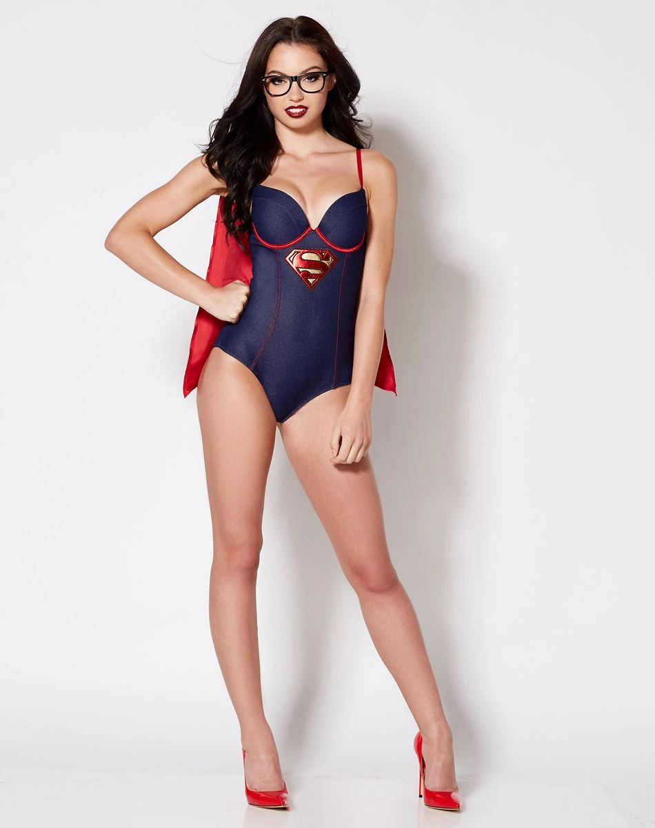 Spirit Halloween Supergirl Bodysuit - DC Comics 7 Spirit Halloween Supergirl Bodysuit - DC Comics - Image 5